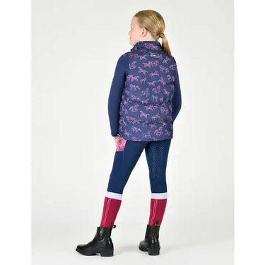 Buy Dublin Navy Kids Patrice Puffer Gilet| Online for Equine