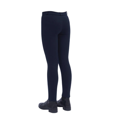 Dublin Navy Supa-Fit Zip Up Knee Patch Jodhpurs| Online For Equine