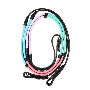 Dublin Pastel Rainbow Reins| Online For Equine