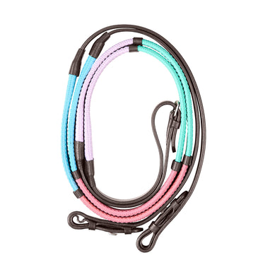 Dublin Pastel Rainbow Reins| Online For Equine