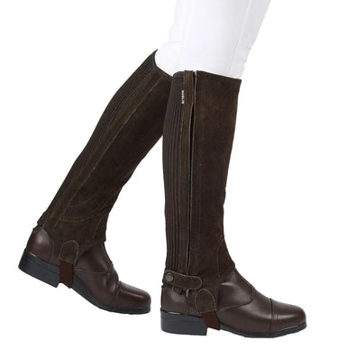Buy Dublin Suede Childrens Half Chaps| Online for Equine