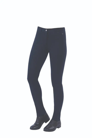 Buy Dublin Supa-Fit Ladies Zip Up Knee Patch Jodhpurs| Online for Equine