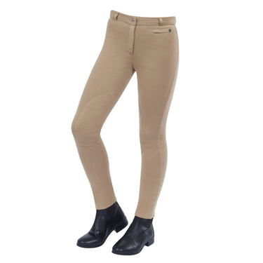 Buy Dublin Supa-Fit Ladies Zip Up Knee Patch Jodhpurs| Online for Equine