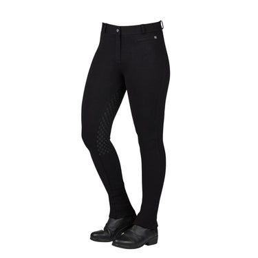 Dublin Supa-Fit Zip Up Gel Full Seat Jodhpurs-26" / UK 8-Black| Online For Equine