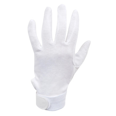 Dublin White Track Riding Gloves| Online For Equine