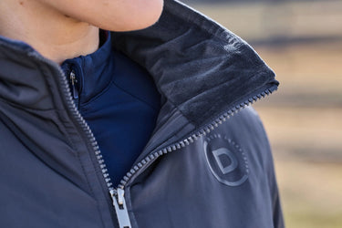 Dublin Zip Through Blouson Team Jacket Navy| Online For Equine