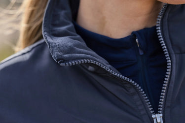 Dublin Zip Through Blouson Team Jacket Navy| Online For Equine