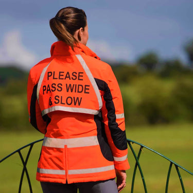 Buy Equisafety Hi Vis Red Winter Inverno Equestrian Jacket| Online for Equine