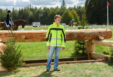 Buy Equisafety Hi Vis Yellow Winter Inverno Equestrian Jacket | Online for Equine