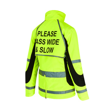 Buy Equisafety Hi Vis Yellow Winter Inverno Equestrian Jacket | Online for Equine