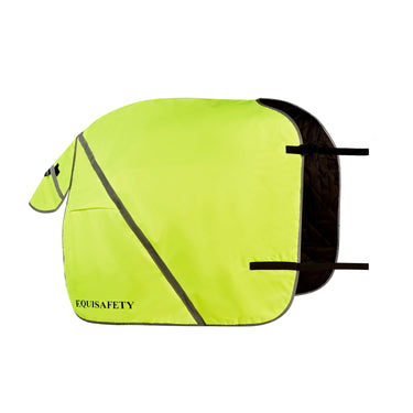 Buy Equisafety Hi-Vis Waterproof Quarter Sheet Yellow | Online for Equine