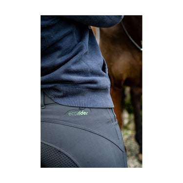 Buy EcoRider Ladies Navy Bamboo Competition Breeches | Online for Equine