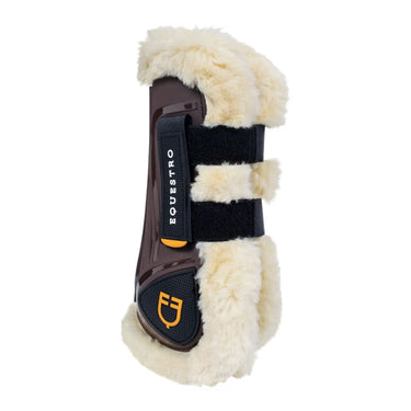 Equestro Tendon Boots Tpu And Synthetic Sheepskin- Brown