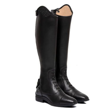 Equestro Unisex Boots With Laces And Multilogo Insert| Online For Equine
