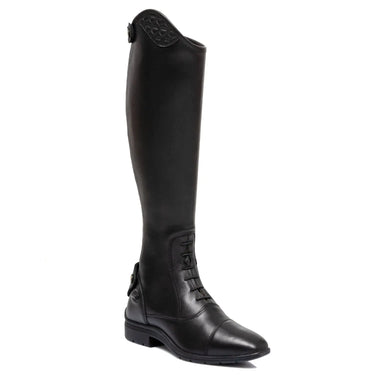 Equestro Unisex Boots With Laces And Multilogo Insert| Online For Equine