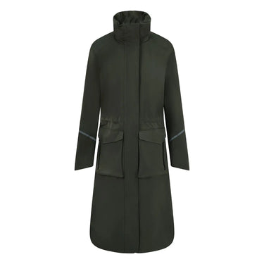 Equetech Alpine Green Utopia Ladies Luxe Recycled Waterproof Riding Coat| Online For Equine