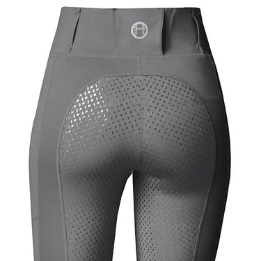Buy Equetech Aqua Shield Charcoal Ladies Winter Riding Tights - UK 20| Online for Equine