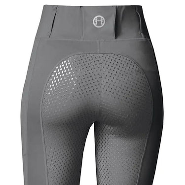 Buy Equetech Aqua Shield Charcoal Ladies Winter Riding Tights - UK 20| Online for Equine