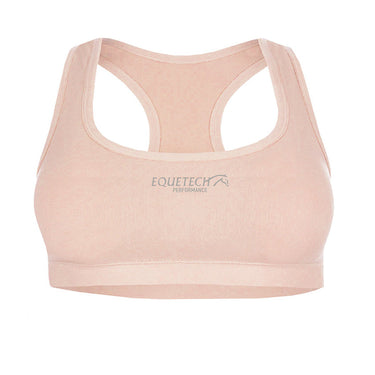 Equetech Beige Ladies Performance Sports Bra| Online For Equine