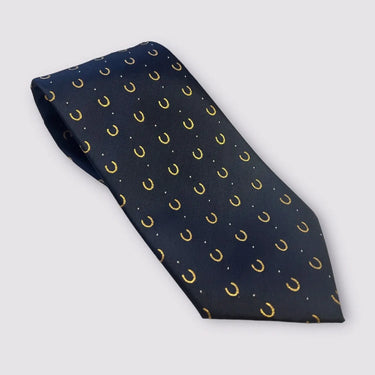Equetech Blue Children's Junior Horseshoes Show Tie| Online For Equine