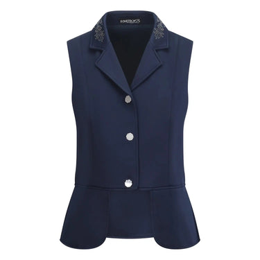Equetech Blue Ladies Crystal Dressage Waistcoat
