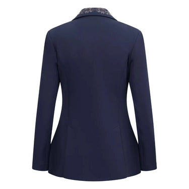 Equetech Blue Ladies Crystal Showerproof Competition Jacket| Online For Equine
