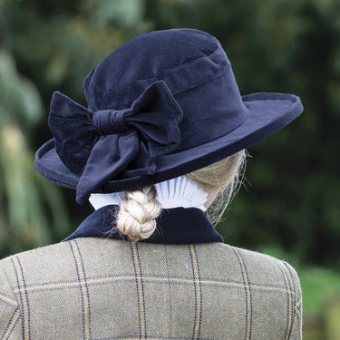 Equetech Blue Ladies Navy Velvet Show Hat| Online For Equine
