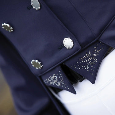 Equetech Blue Ladies Premiere Crystal Dressage Tailcoat| Online For Equine