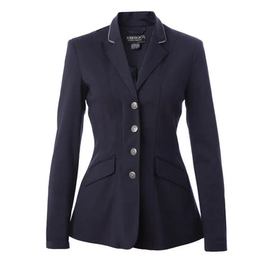 Equetech Blue / Silver Ladies Jersey Deluxe Competition Jacket