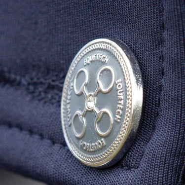 Equetech Blue / Silver Ladies Jersey Deluxe Competition Jacket