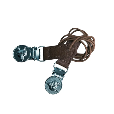 Equetech Brown Unisex Showing Number Clips