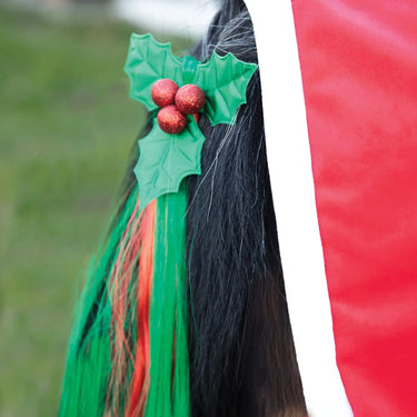 Equetech Christmas Holly Festive Christmas Tail Tassel| Online For Equine