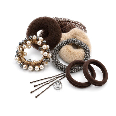 Equetech Competition Bun Kit - Brunette| Online For Equine
