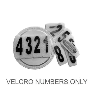 Buy Equetech Competition Number - Four Number Conversion Sets - Colour White| Online for Equine