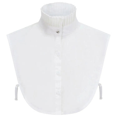 Equetech Cream Ladies Lead Rein Frilly False Collar Bib| Online For Equine