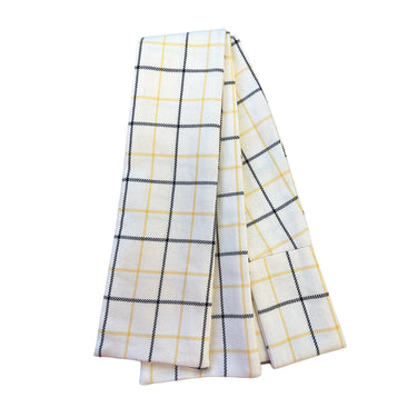Equetech Cream/Yellow Unisex Tattersall Checked Stock| Online For Equine