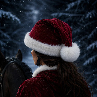 Equetech Deluxe Santa Hat Silk| Online For Equine