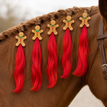 Equetech Gingerbread Man Mane Tassels| Online For Equine