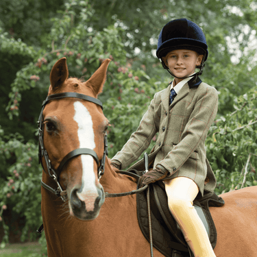Equetech Green Children's Junior Launton Deluxe Tweed Riding Jacket| Online For Equine