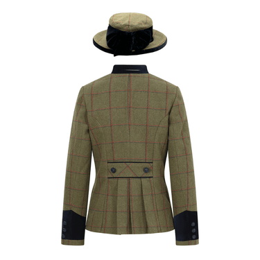 Equetech Green Ladies Launton Tweed Leaders Jacket & Hat| Online For Equine