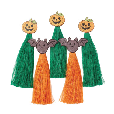 Equetech Halloween Pumpkins & Bats Mane Tassels| Online For Equine