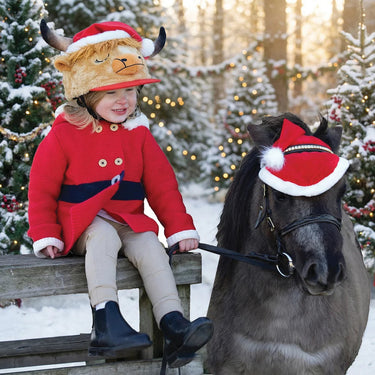 Equetech Holly Highland Cow Hat Silk| Online For Equine