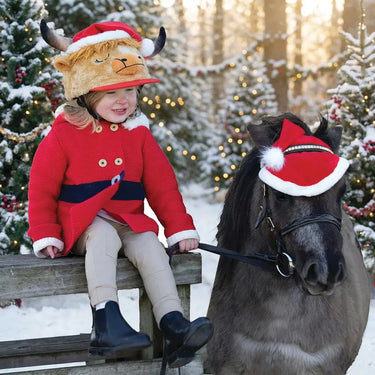 Equetech Holly Highland Cow Hat Silk| Online For Equine