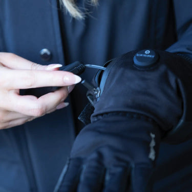 Equetech Inferno Waterproof Heated Riding Gloves (inc. 2 x batteries)| Online For Equine