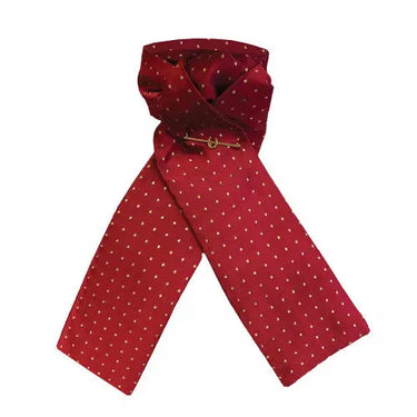 Buy Equetech Jacquard Pin Spot Self Tying Stock| Online for Equine