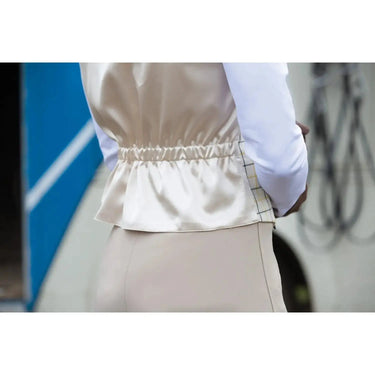 Buy Equetech Ladies Classic Gold/Black Tattersall Check Waistcoat| Online for Equine