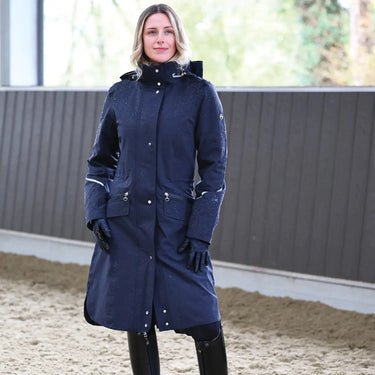 Buy Equetech Utopia Long Ladies Waterproof Stretch Riding Coat| Online for Equine