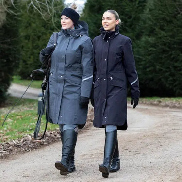 Buy Equetech Utopia Long Ladies Waterproof Stretch Riding Coat| Online for Equine