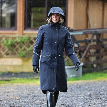Buy Equetech Utopia Long Ladies Waterproof Stretch Riding Coat| Online for Equine