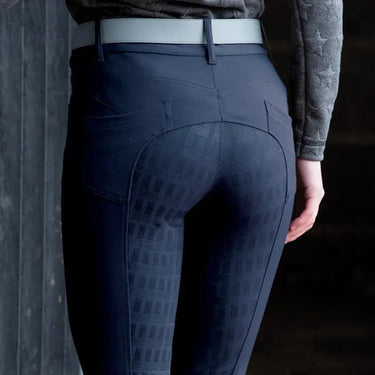 Equetech Navy Shaper Ladies Full Seat Breeches - 28" (UK 12)| Online For Equine